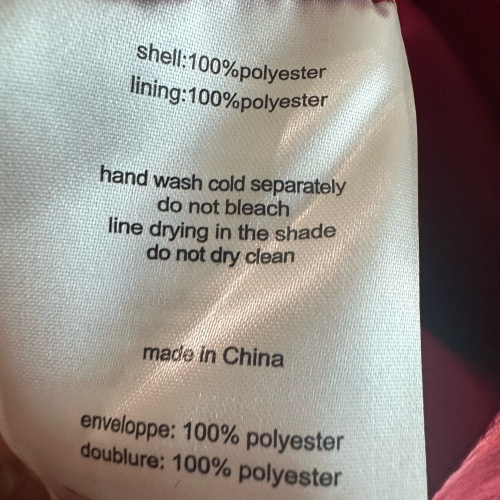 Jules&Cleo Elegant Strapless Red Evening Dress - Picture 13 of 13